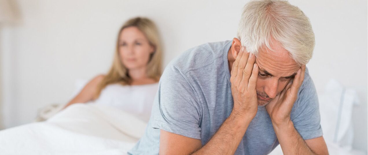 Эректильная дисфункция у мужчины после 60 лет